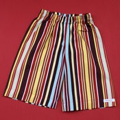 Image of eSPRiT STRiPe red and brown pants for baby / toddler