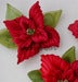 Image of poinsettia broach