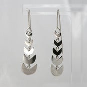Image of Stem Drop Earrings 