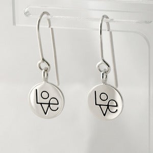Image of Love Token Earrings | Silver {35% OFF + FREE SHIPPING}