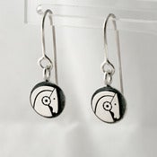 Image of Pony Token Earrings