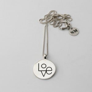 Image of Love Token Necklace | Silver {FREE SHIPPING}
