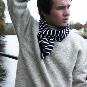 Image of Shetland wool roll neck jumper