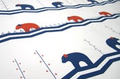 Image of Blissful Bears Gift Wrap