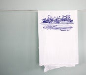 Image of boathouse row philadelphia tea towels