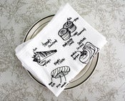 Image of sushi lover floursack dish towels