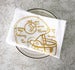 Image of PGH Football Helmet tea towels - limited edition