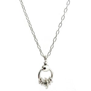 Image of small rings necklace