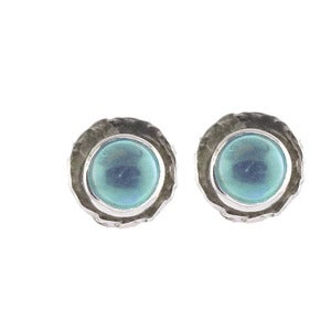 Image of gem stud earrings