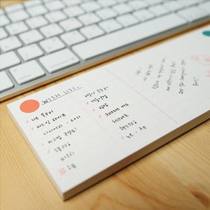 Image of Minio Keyboard Memo Pad