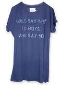 Image of GIRLS SAY YES · ZKW-PSP11-001 · BLUE
