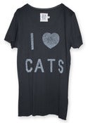 Image of I HEART CATS · ZKW-PSP11-004 · PIRATE BLACK