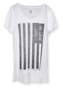 Image of NO LOVE LOST · ZKW-PSP11-009 · WHITE