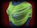 Image of Beaded Cape - 'Vivid Green'
