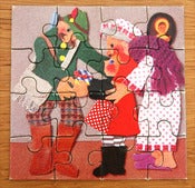 Image of PUZZLE VINTAGE CHAPERON ROUGE REF.829