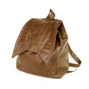 Image of billy backpack - recycled leather