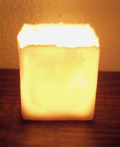 Image of Small porcelain T-light