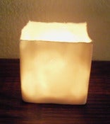 Image of Large Porcelain T-light