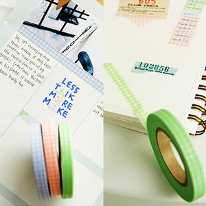 Image of mTape Gingham Washi Set