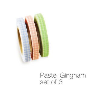 Image of mTape Gingham Washi Set