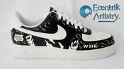 Image of "Noir" Custom Air Force Ones