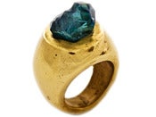 Image of Henson Signet Crystal Ring