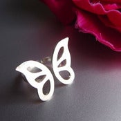 Image of Butterfly Ring - Handmade Silver Ring