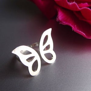 Image of Butterfly Ring - Handmade Silver Ring