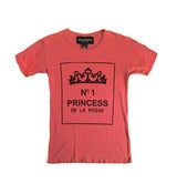 Image of No. 1 Kids Tee "Black/Tomato"