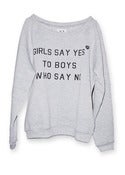 Image of GIRLS SAY YES · ZKW-PSP11-018 · GREY HTR