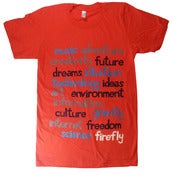 Image of Words (Orange)