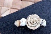 Image of lauhala-seashell Barrette