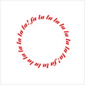 Image of Christmas Carols card - Falalalala