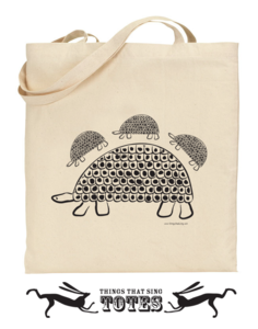 Image of Persian Tortoise TOTE BAG