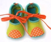 Image of green orange blue
