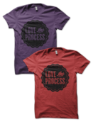 Image of LOVE the PROCESS shirt - Eggplant or Red