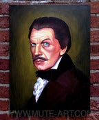 Image of Vincent Price (Original Canvas)