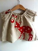 Image of Linen Deer Blouse