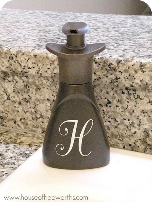 Image of Single Initial (soap dispenser)