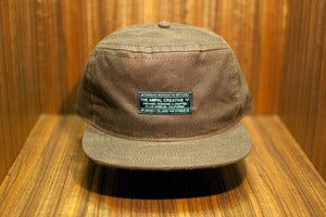 Image of WAX ON Snap Back - Cement Brown