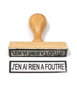 Image of J'en ai rien à foutre.