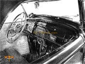 Image of "Hot Rawd" 11x17 print