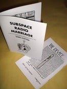 Image of Subspace Radio Marriage Zine
