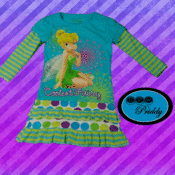 Image of **SOLD OUT** Tinkerbell with extra ruffles! - Size 5T/6