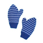 Image of 'Blueberry' Apricot Mittens 100% handknitted merino
