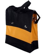 Image of HARVEY BAY BAG BLACK YELLOW MEDIUM