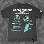 Image of The Beast Tee Charcoal Heather