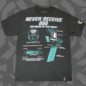 Image of The Beast Tee Charcoal Heather