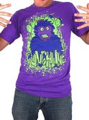Image of Punchline<br>'Monkey'<br>T-Shirt (Purple)