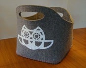 Image of Felt Baskets Printed